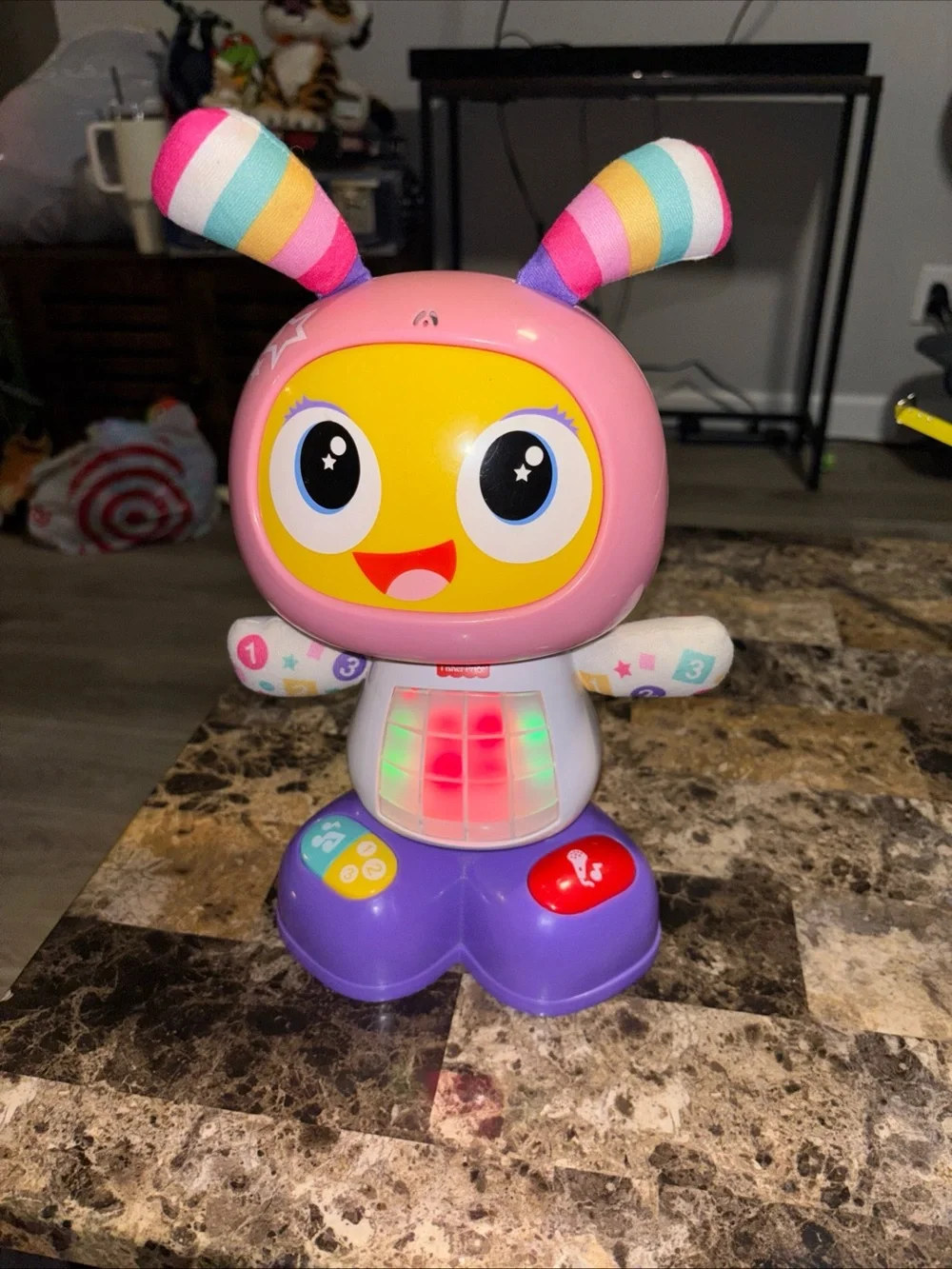Fisher-Price Pink, Purple & Yellow Musical Learning Buddy